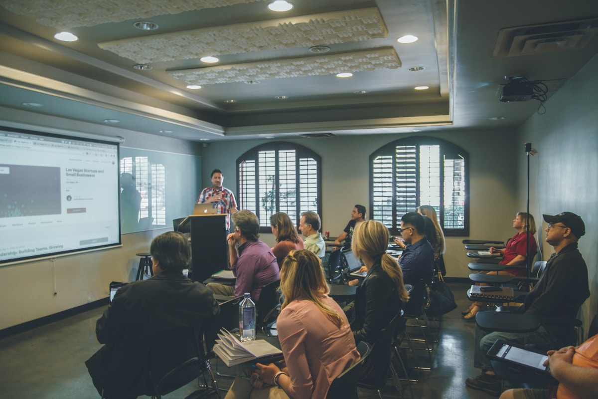 Corporate Training — professional setting